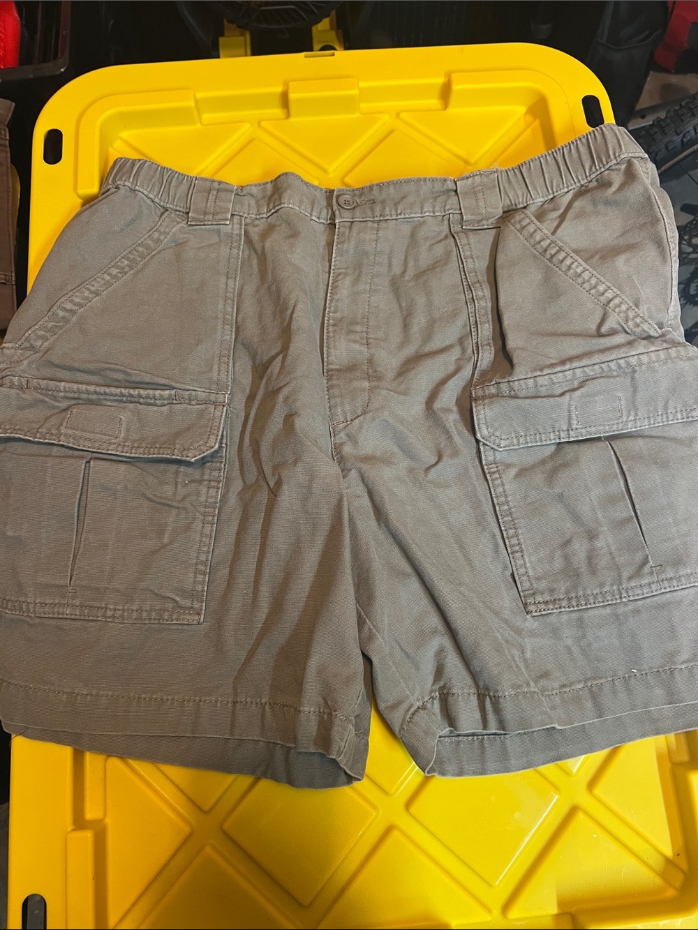 Savane Men's Cargo Shorts in Taupe